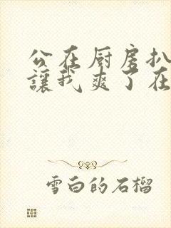 公在厨房扒开腿让我爽了在线观看