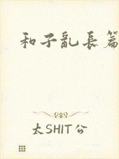 和子乱长篇小说