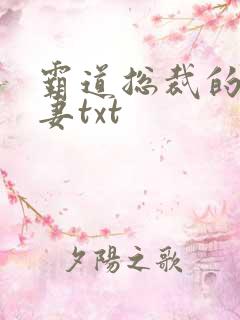 霸道总裁的挂名妻txt