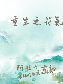 重生之符气冲天