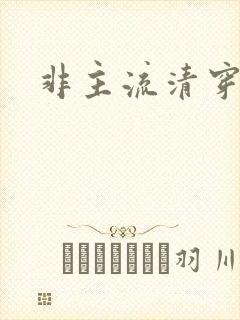 非主流清穿