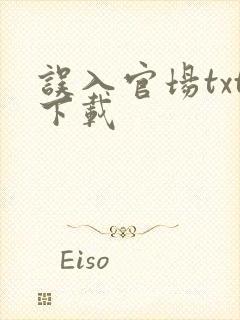 误入官场txt下载