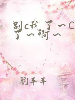别c我了～C烂了～啊～