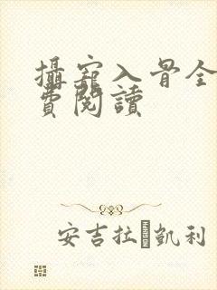 摄宠入骨全文免费阅读