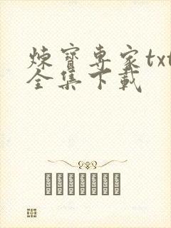 炼宝专家txt全集下载