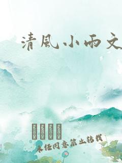 清风小雨文学网