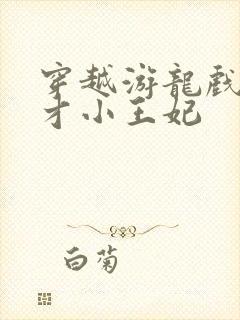 穿越游龙戏凤天才小王妃