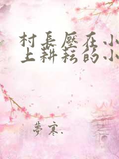 村长压在小娥身上耕耘的小说