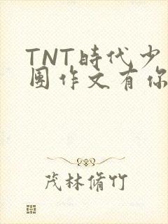 TNT时代少年团作文有你真好