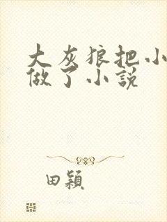 大灰狼把小红帽做了小说