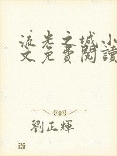 流光之城小说全文免费阅读