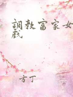 调教富家女小游戏