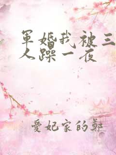 军婚我被三个男人躁一夜