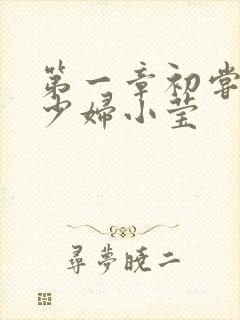 第一章初尝禁果少妇小莹