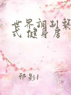 世界调制系统模式 健身房