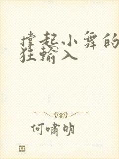 撑起小舞的腿疯狂输入