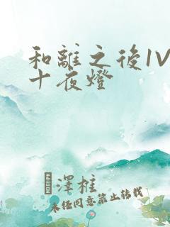 和离之后1V1十夜灯
