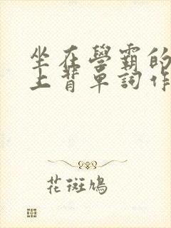 坐在学霸的棍子上背单词作者