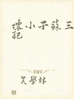 坏小子苏三风流记