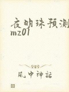 夜明珠预测 ymz01