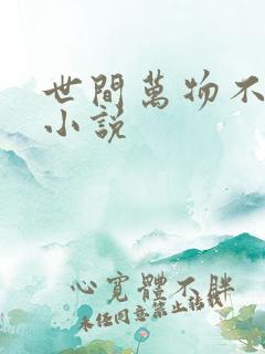 世间万物不及你小说