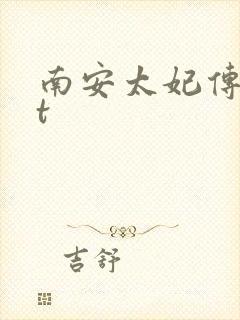 南安太妃传txt