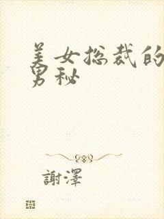 美女总裁的贴身男秘