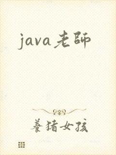 java老师