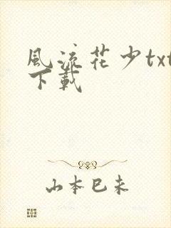 风流花少txt下载