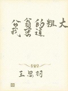 公翁的粗大挺进我密道