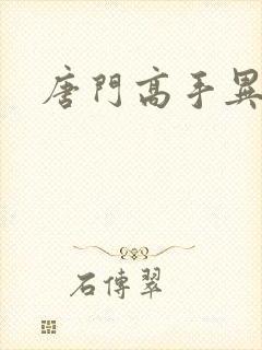 唐门高手异界游