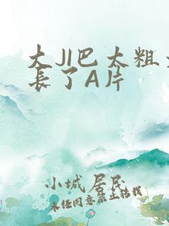 大JI巴太粗太长了A片