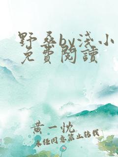 野桑by浅小说免费阅读