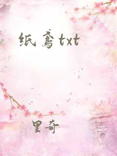纸鸢txt