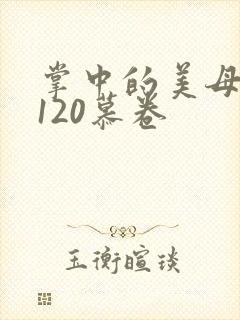 掌中的美母版主120慕卷