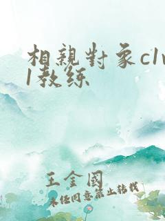 相亲对象c1v1教练