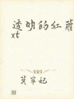 透明的红萝卜txt