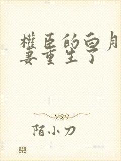 权臣的白月光前妻重生了