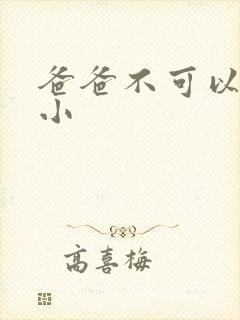 爸爸不可以我还小