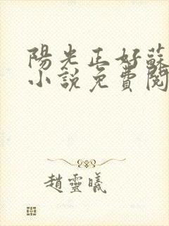 阳光正好苏玥玥小说免费阅读无弹窗