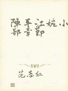 阵平江婉小说全部章节