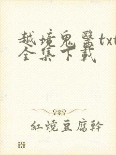 越境鬼医txt全集下载