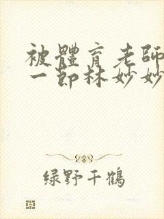 被体育老师c了一节林妙妙