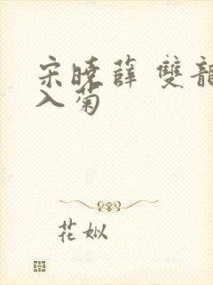 宋晓薛 双龙齐入菊