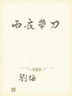 雨夜带刀