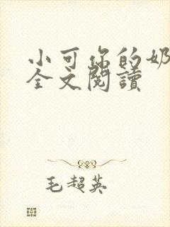 小可你的奶真大全文阅读