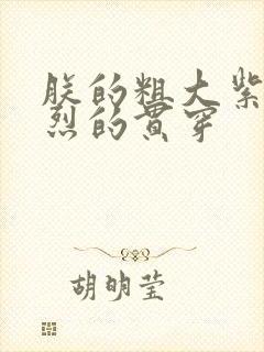 朕的粗大紫红猛烈的贯穿