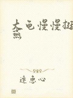 大龟慢慢挺进张燕