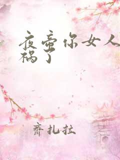 夜帝你女人又闯祸了