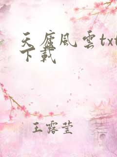 天庐风云txt下载